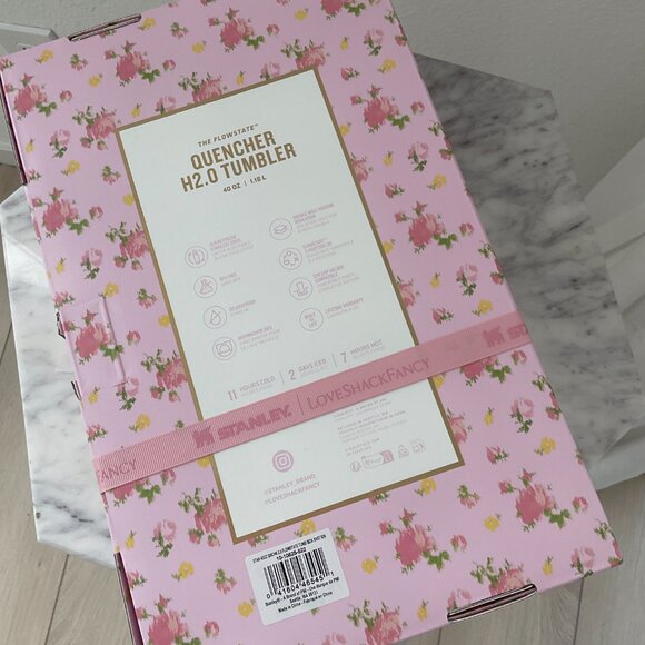 🎀 STANLEY x LoveShackFancy Quencher H2.0 Flowstate Tumbler 40oz Ibiza Sunset - Picture 12 of 12